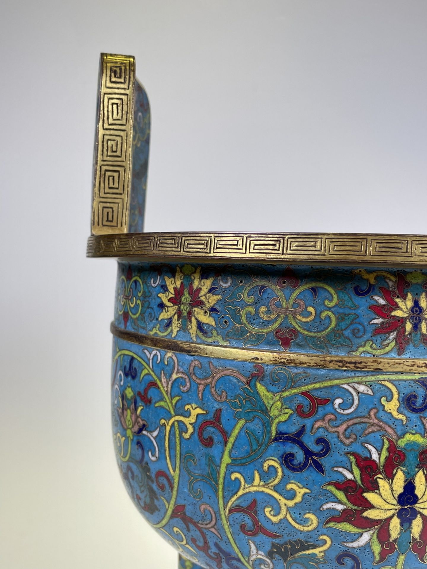 FINE CHINESE CLOISONNE, 17TH/19TH Century Pr.  Collection of NARA private gallary. - Bild 3 aus 12