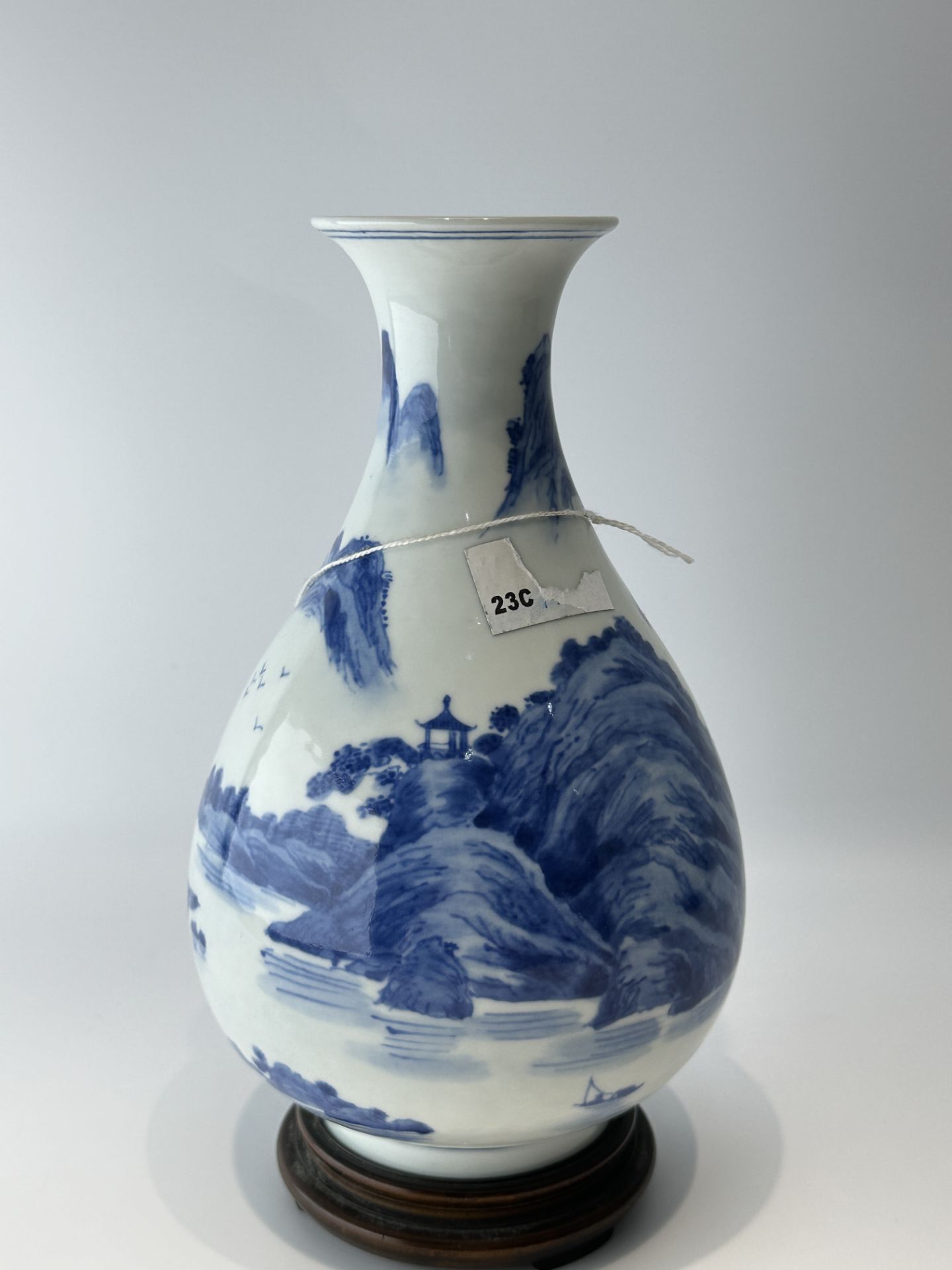 A Chinese Blue&White vase, 18TH/19TH Century Pr.  - Bild 4 aus 13