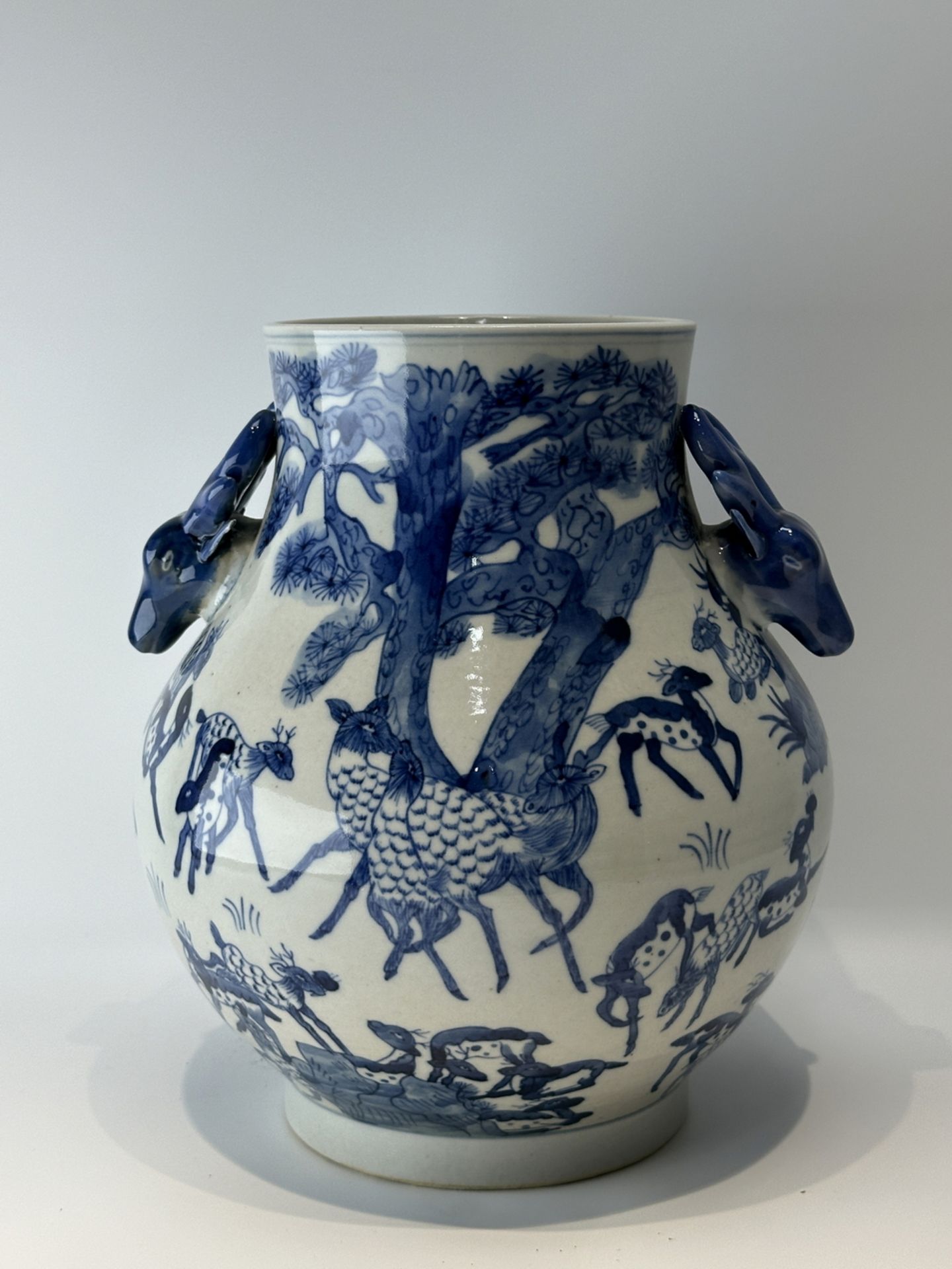 A Chinese Blue&White vase, 19TH/20TH Century Pr. 