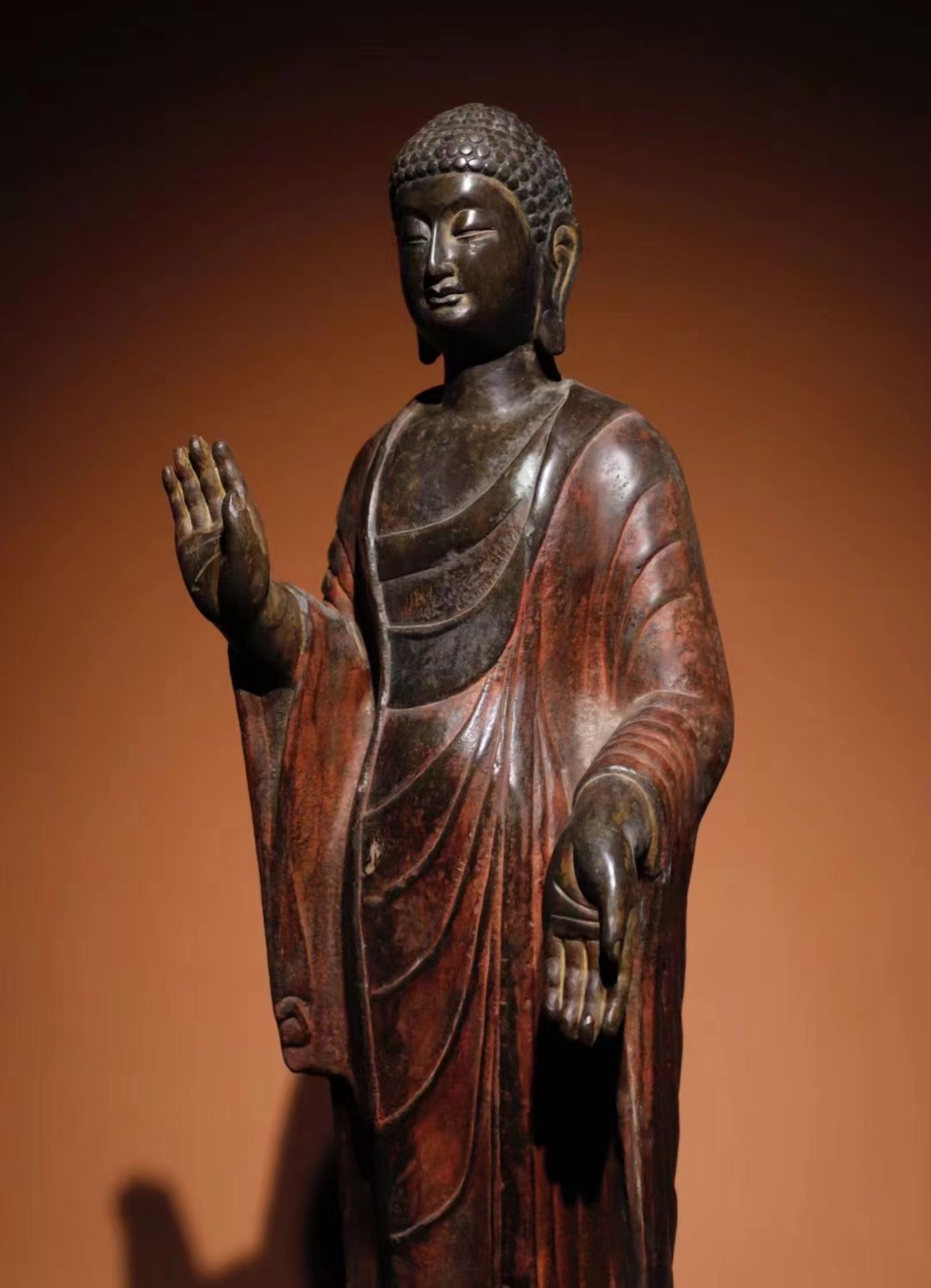 A Chinese stone sculpture, 14TH Century earlier Pr. Collection of NARA private gallary. - Image 5 of 10