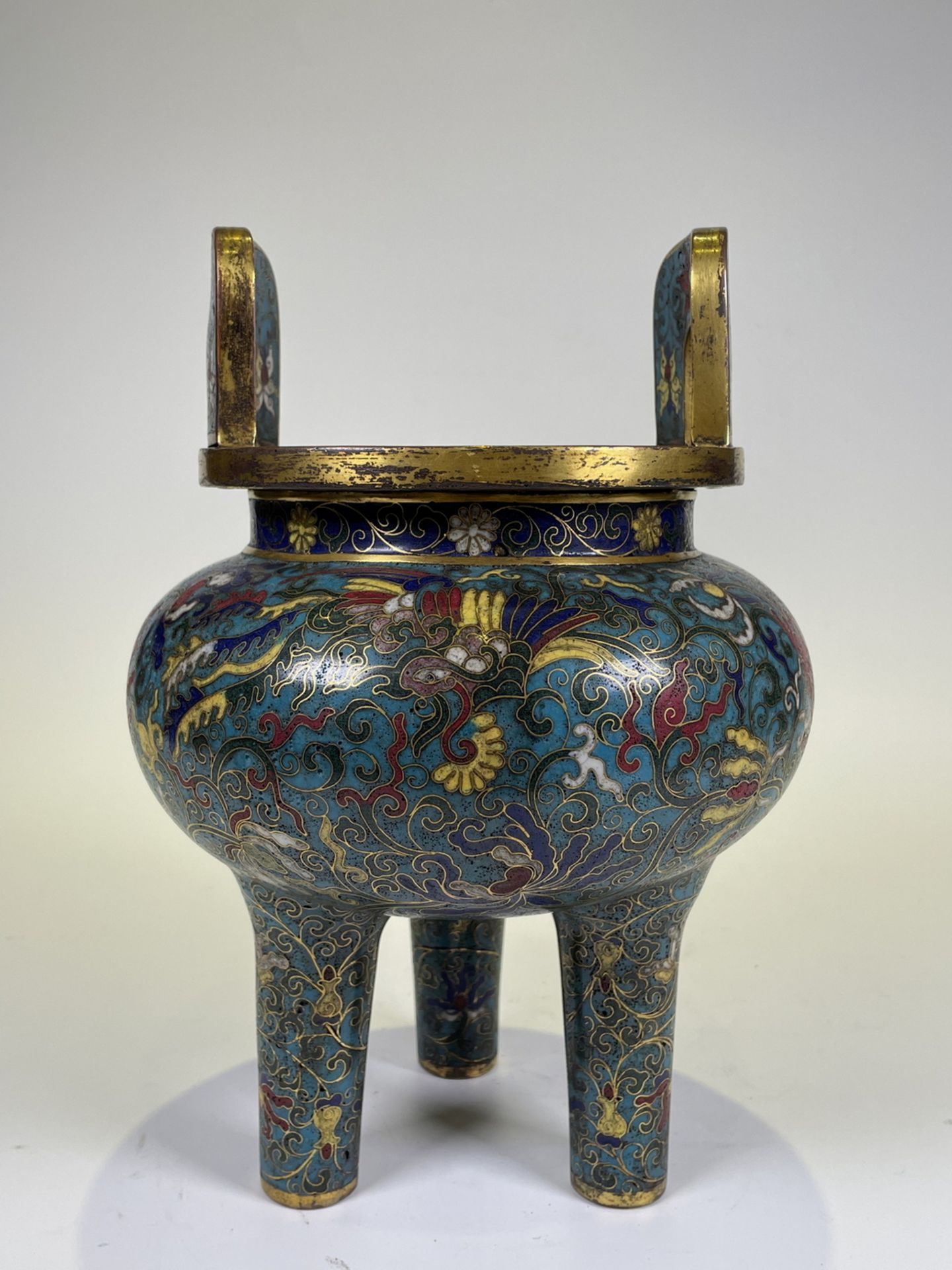 FINE CHINESE CLOISONNE, 17TH/18TH Century Pr.  Collection of NARA private gallary.  - Image 7 of 11