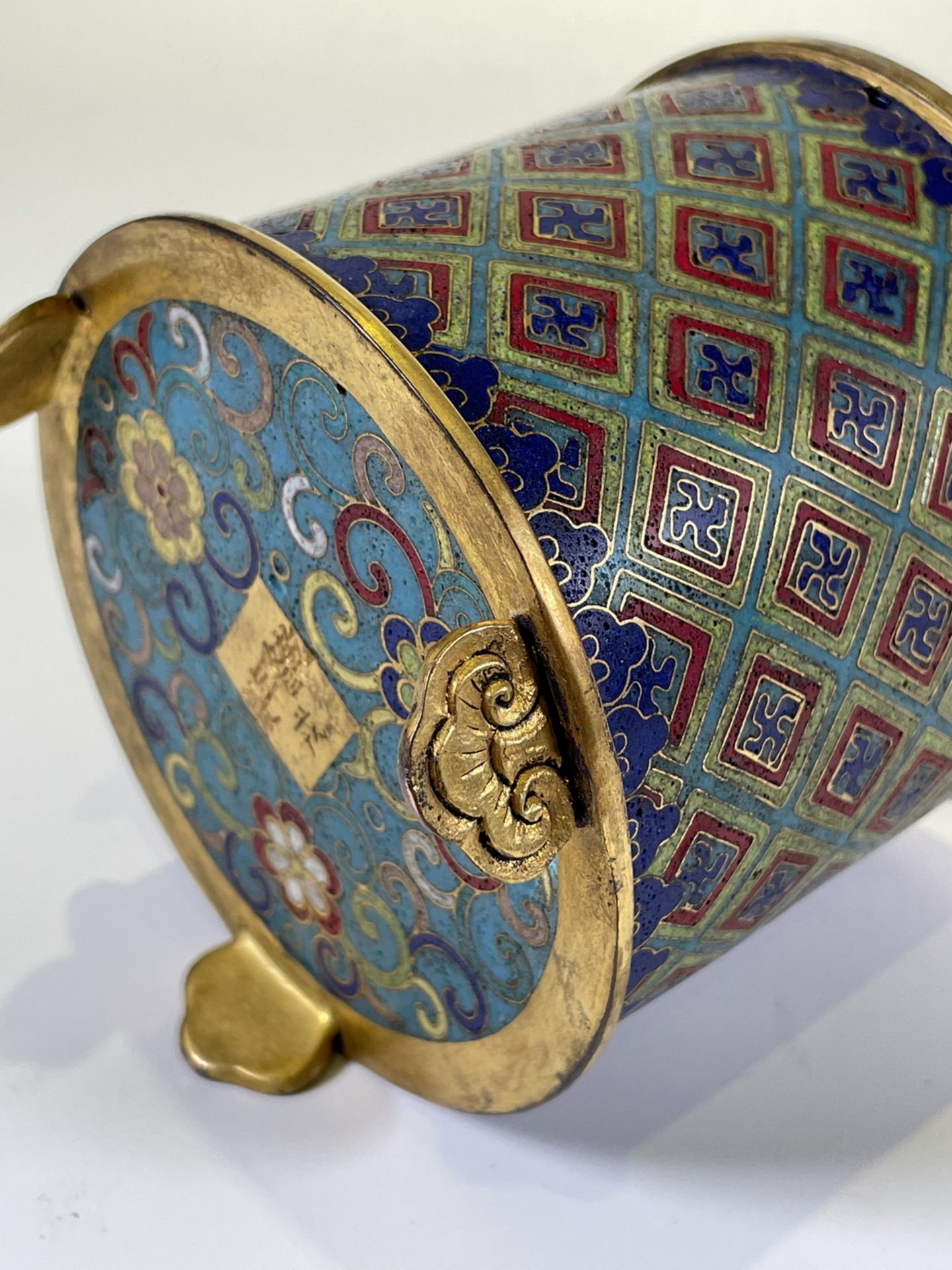 FINE CHINESE CLOISONNE, 18TH/19TH Century Pr. Collection of NARA private gallary.  - Image 8 of 11