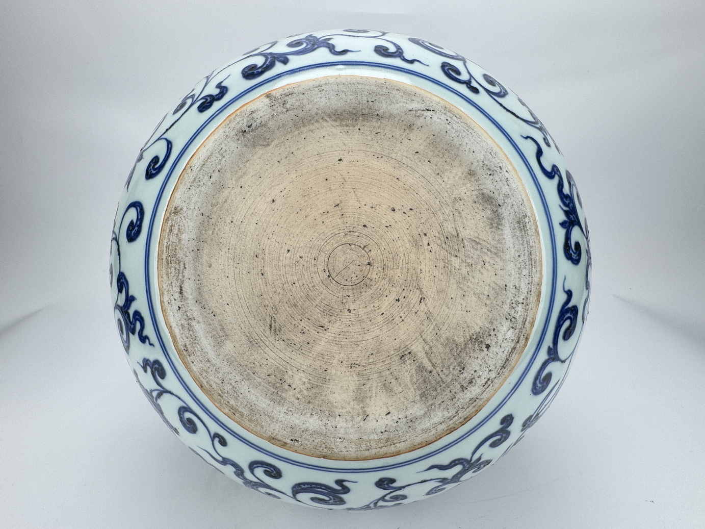 A Chinese Blue&White ball vase, 17TH/18TH Century Pr.  - Image 12 of 15