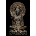 A Chinese stone sculpture, 14TH Century earlier Pr. Collection of NARA private gallary.