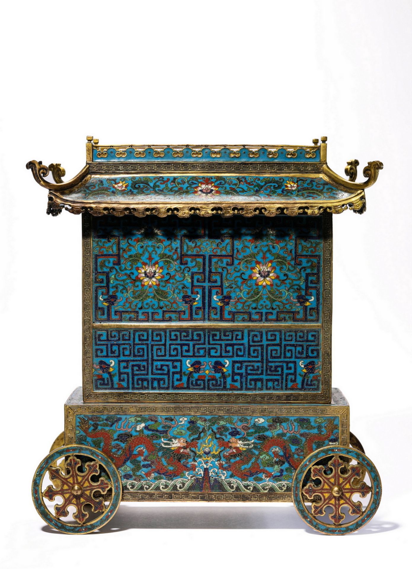 FINE CHINESE CLOISONNE, 17TH/18TH Century Pr.  Collection of NARA private gallary.  - Bild 6 aus 7