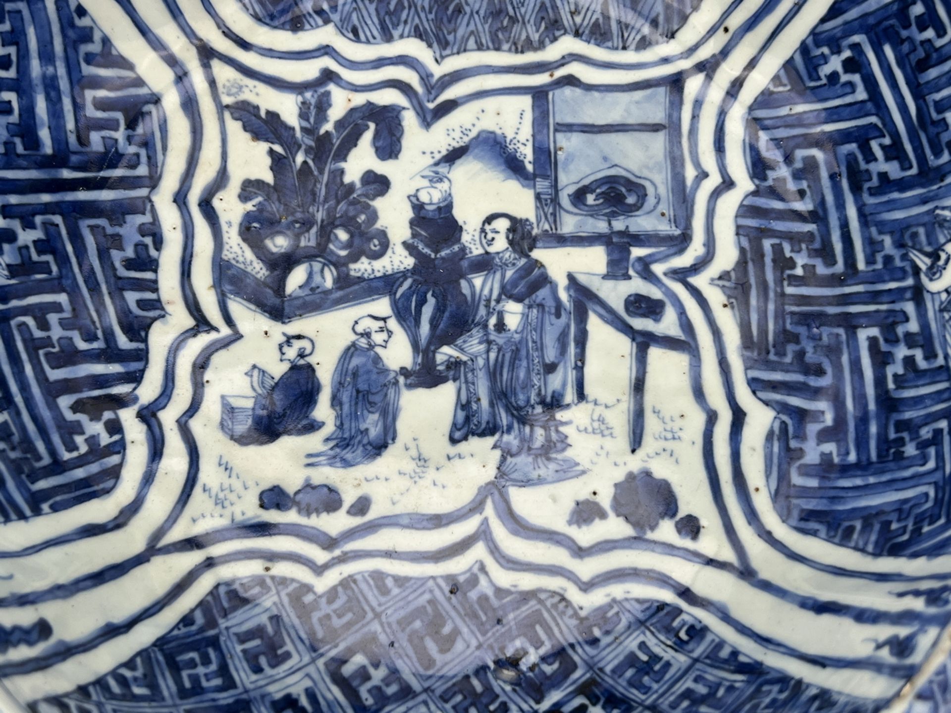 A Chinese Blue&White water pot, 17TH/18TH Century Pr.  - Image 6 of 14