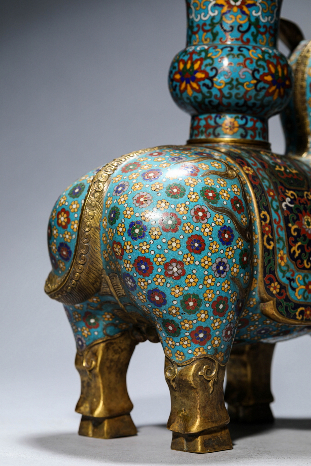FINE CHINESE CLOISONNE, 17TH/18TH Century Pr.  Collection of NARA private gallary.  - Image 6 of 7