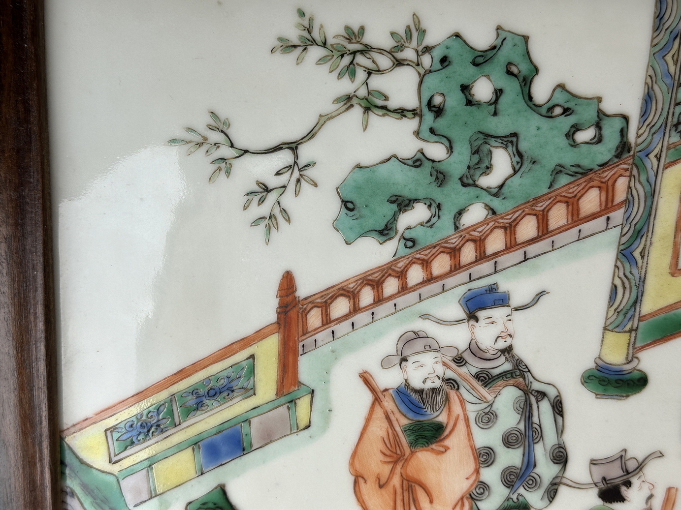 A Chinese porcelain plaque, 19TH/20TH Century Pr.  - Image 6 of 10
