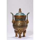 FINE CHINESE CLOISONNE, 17TH/18TH Century Pr.  Collection of NARA private gallary. 