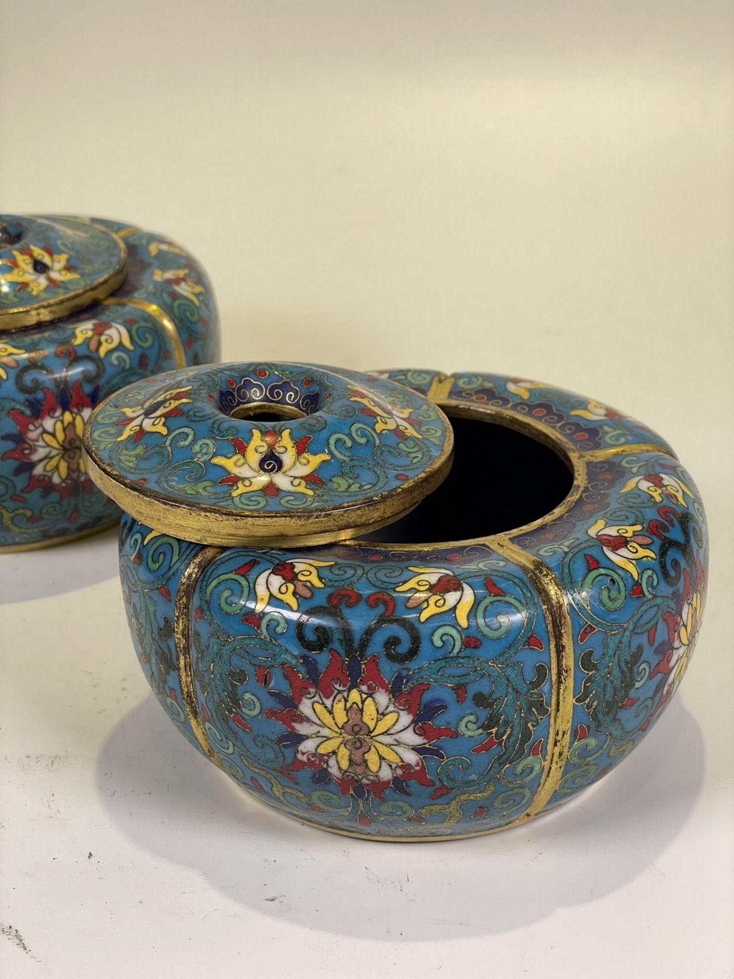 FINE CHINESE CLOISONNE, 18TH/19TH Century Pr. Collection of NARA private gallary.  - Image 6 of 6