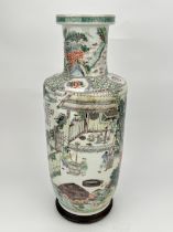 A Chinese Famille Rose vase, 17TH/18TH Century Pr.