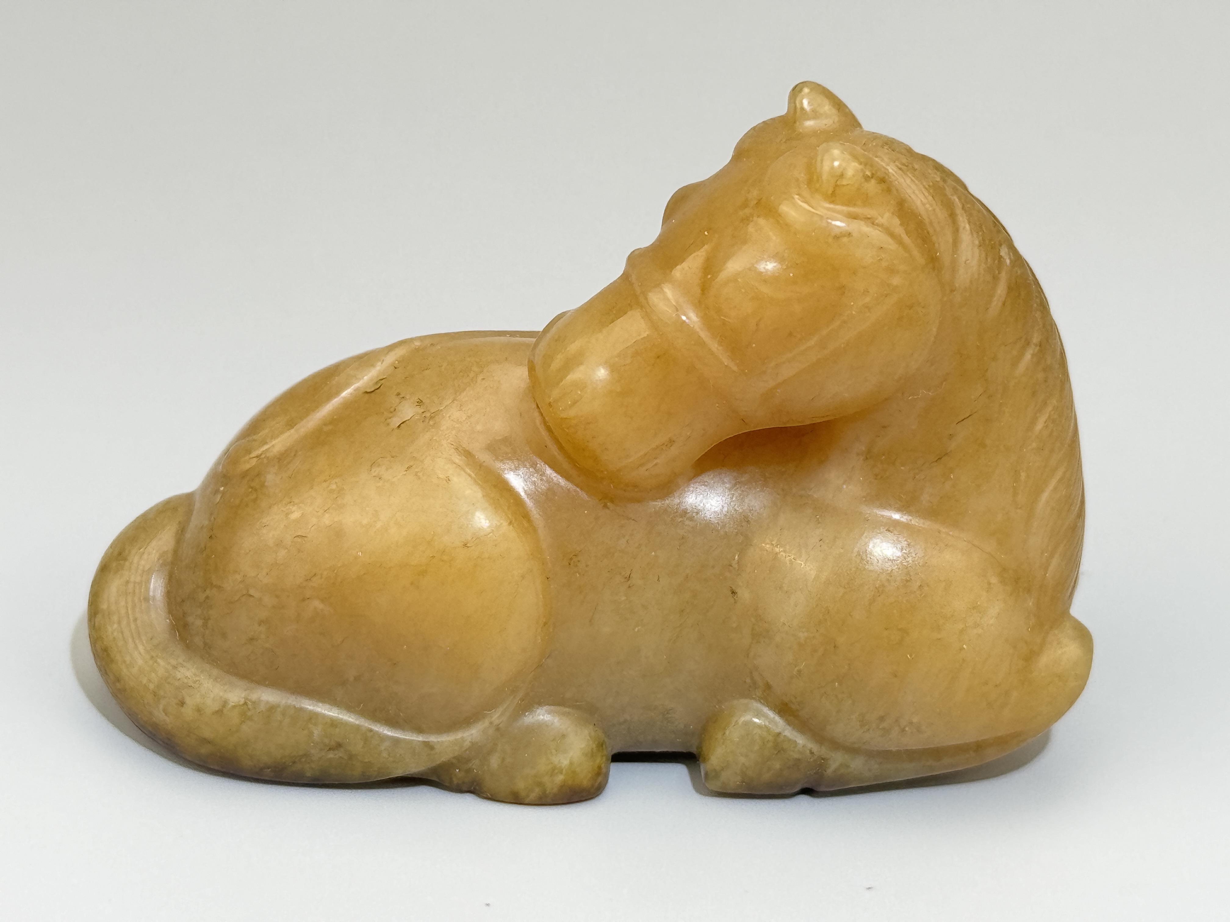 A Chinese jade ornament, 13TH/16TH Century Pr.Collection of NARA private gallary.  - Image 10 of 11