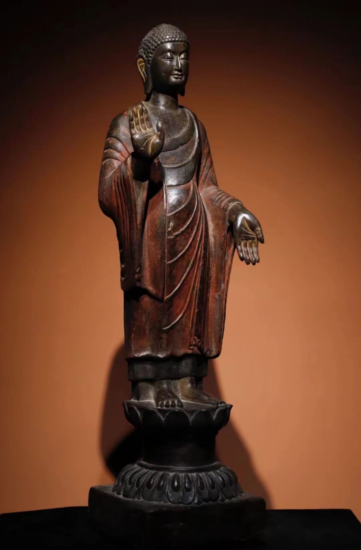 A Chinese stone sculpture, 14TH Century earlier Pr. Collection of NARA private gallary. - Image 2 of 10