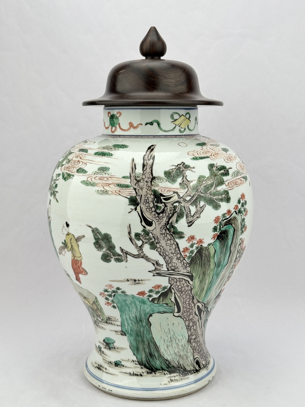 A Chinese Blue&White vase, 17TH/18TH Century Pr. - Image 3 of 12