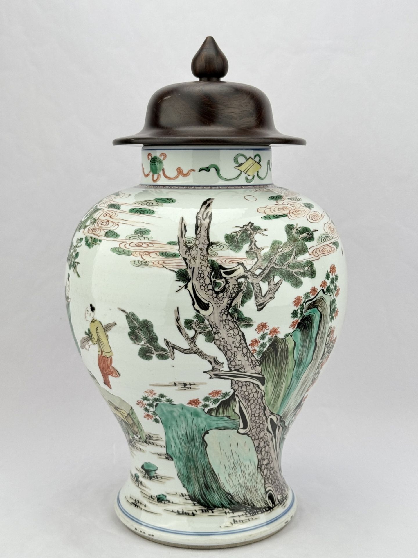 A Chinese Blue&White vase, 17TH/18TH Century Pr. - Bild 3 aus 12