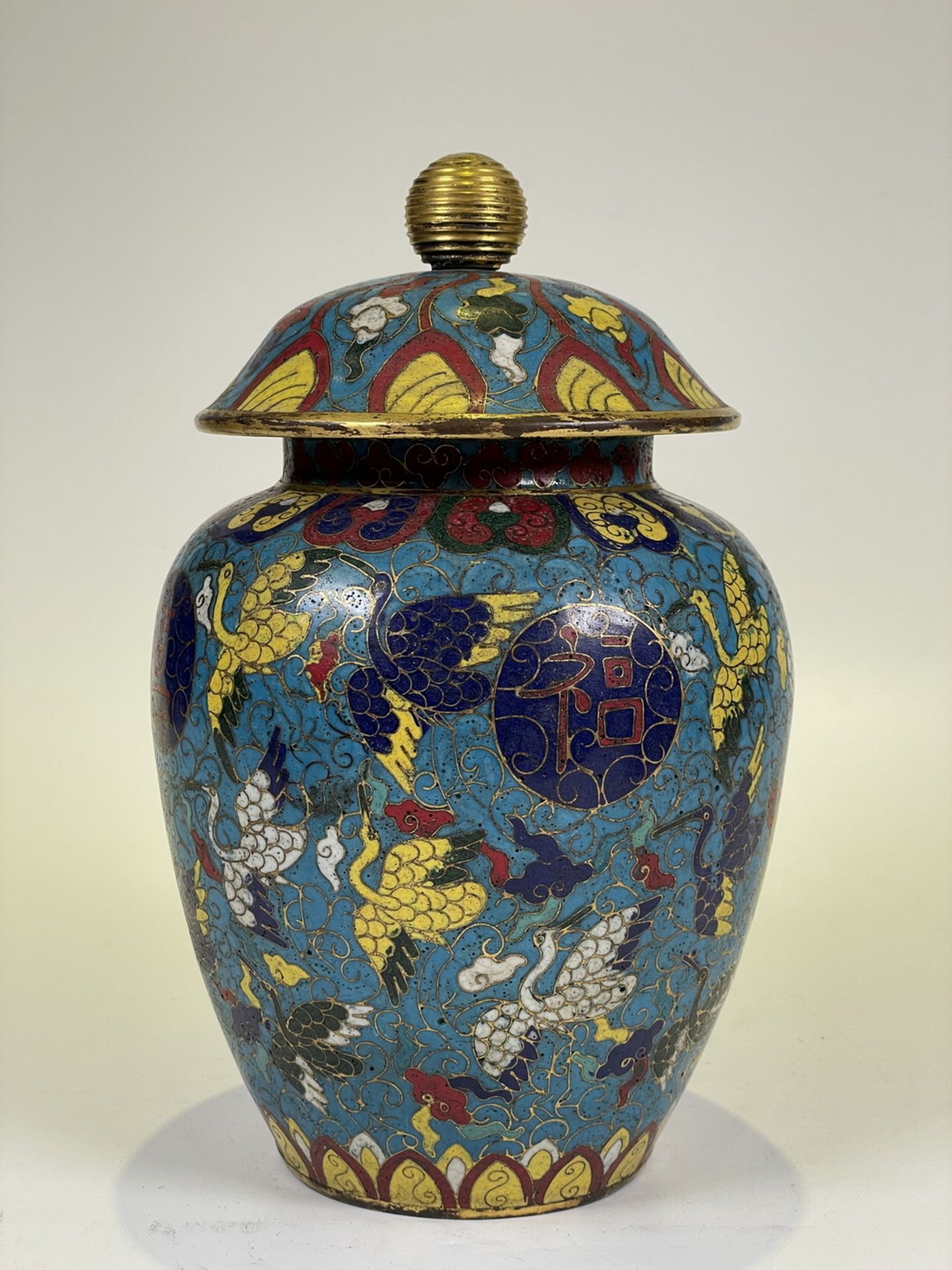 FINE CHINESE CLOISONNE, 17TH/21TH Century Pr.  Collection of NARA private gallary.