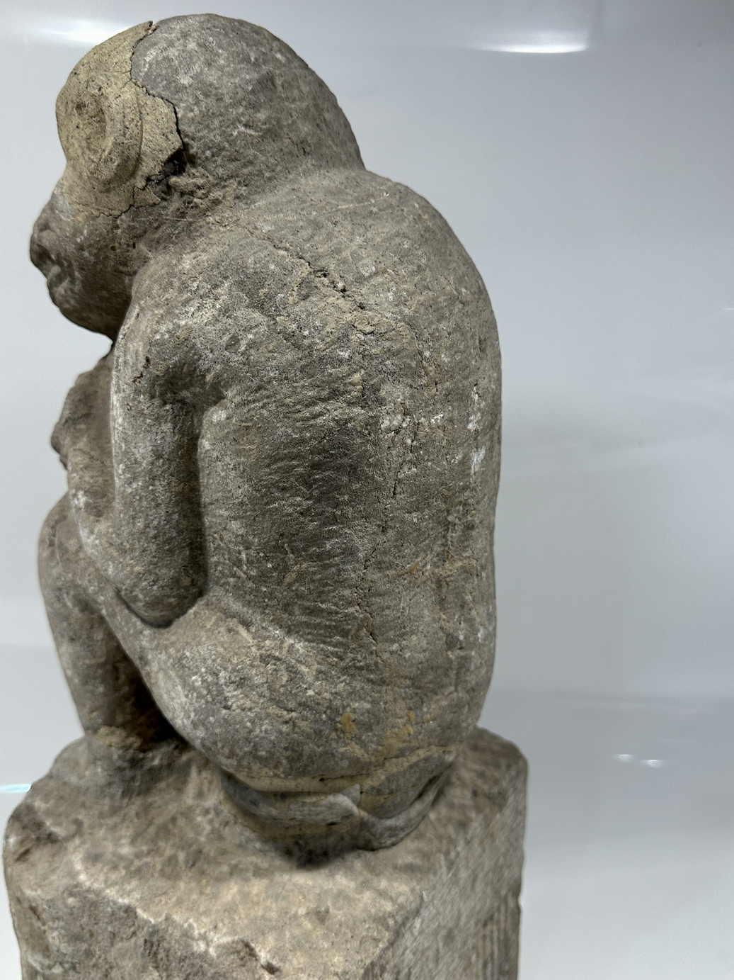 A stone sculpture, 14TH Century Pr. - Image 10 of 14
