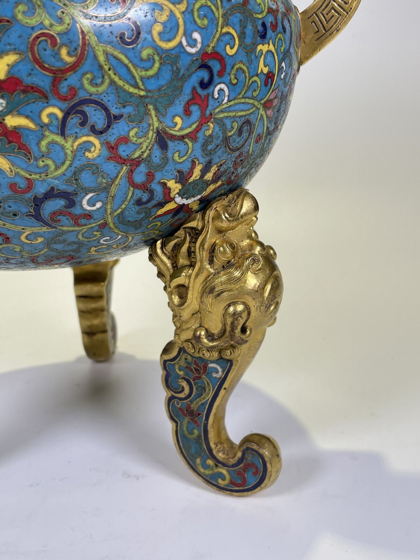 FINE CHINESE CLOISONNE, 17TH/21TH Century Pr.  Collection of NARA private gallary. - Bild 6 aus 11