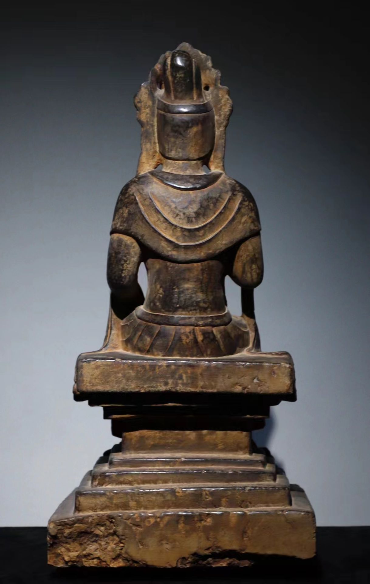 A Chinese stone sculpture, 14TH Century earlier Pr. Collection of NARA private gallary. - Bild 8 aus 8