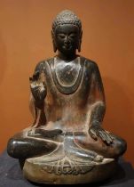 A Chinese stone sculpture, 14TH Century earlier Pr. Collection of NARA private gallary.