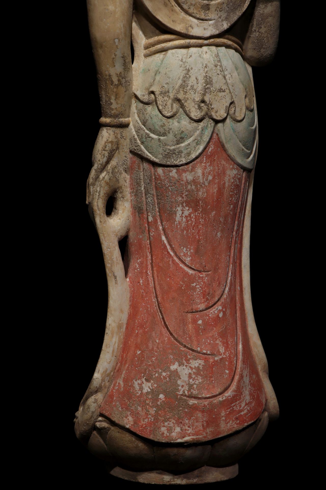 A Chinese stone sculpture, 14TH Century earlier Pr. Collection of NARA private gallary. - Bild 9 aus 9