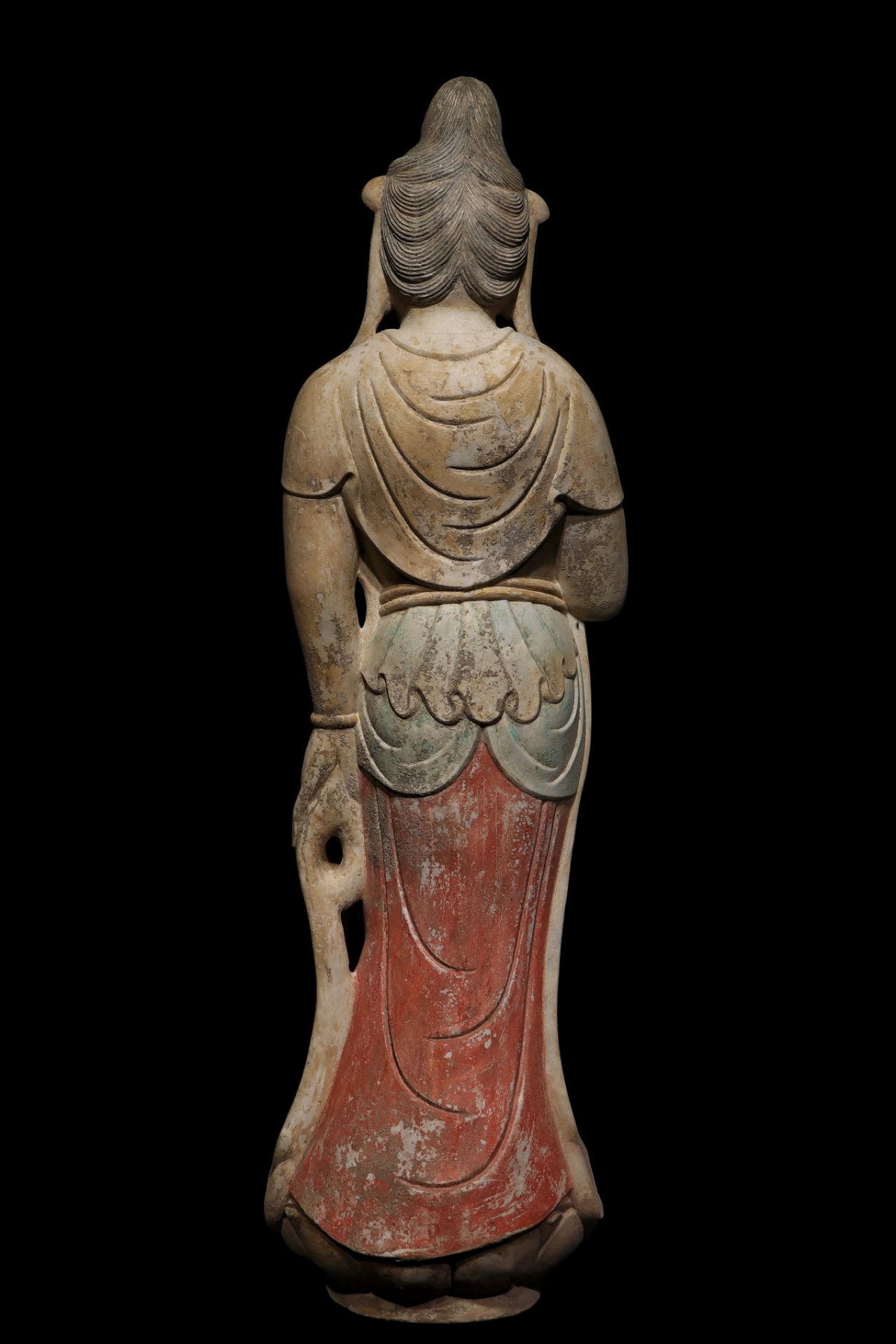 A Chinese stone sculpture, 14TH Century earlier Pr. Collection of NARA private gallary. - Bild 7 aus 9