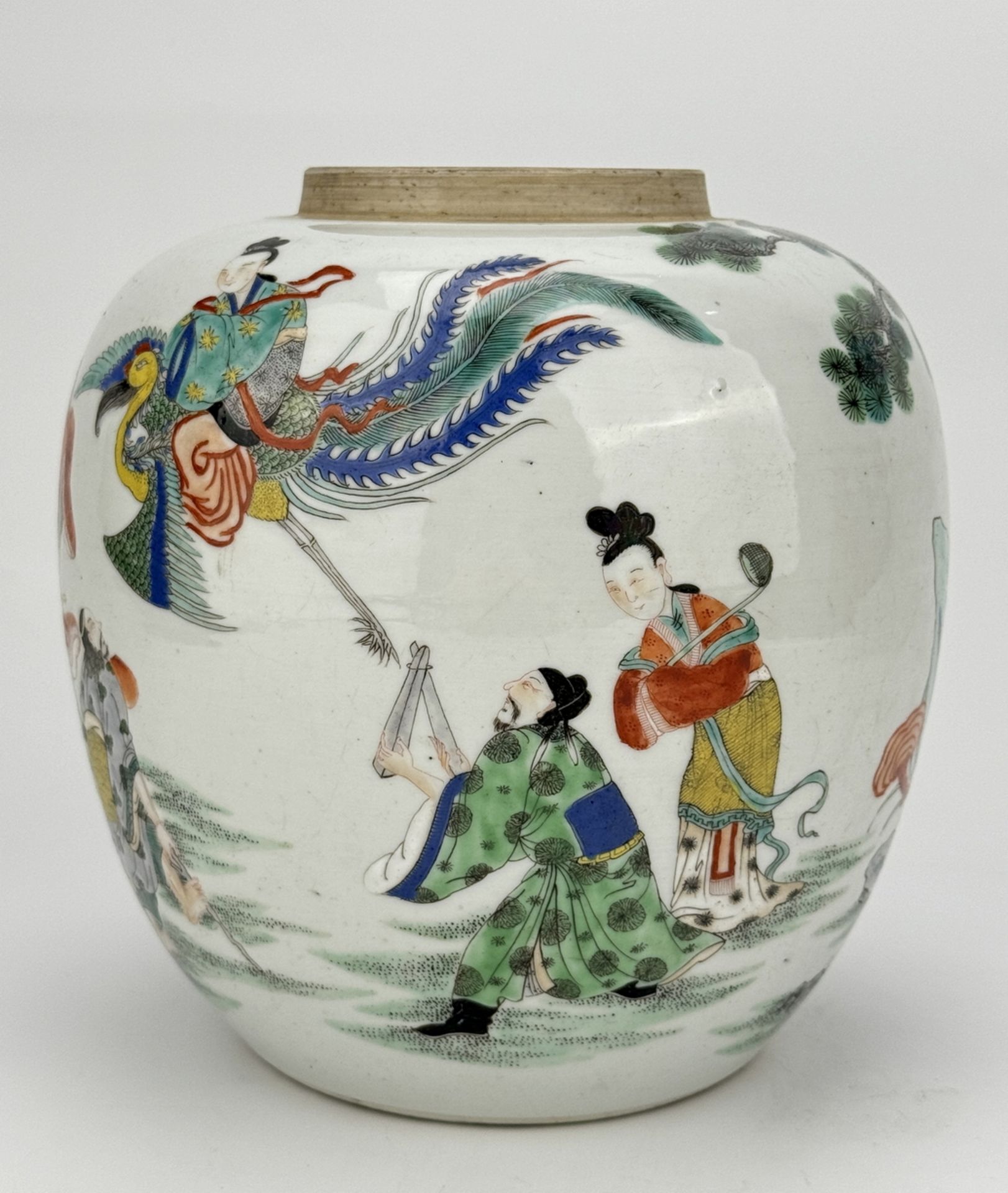 A Chinese Famille Rose jar, 17TH/18TH Century Pr.  - Image 2 of 10