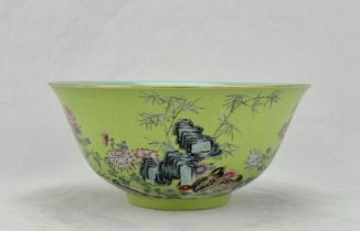 A Chinese Famille Rose bowl, 17TH/18TH Century Pr.