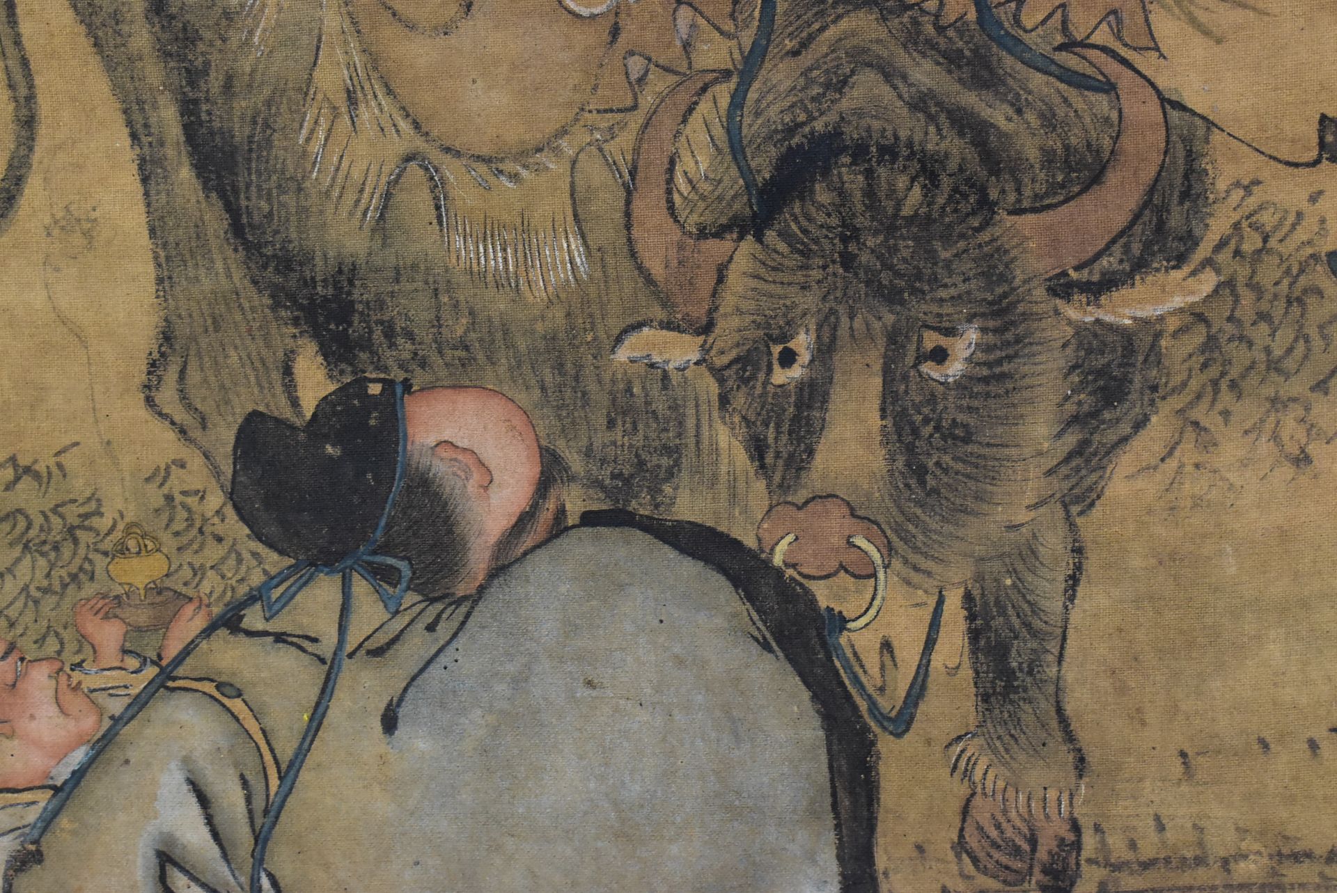 A Chinese hand painting, 18/20 Century Pr. - Bild 17 aus 22