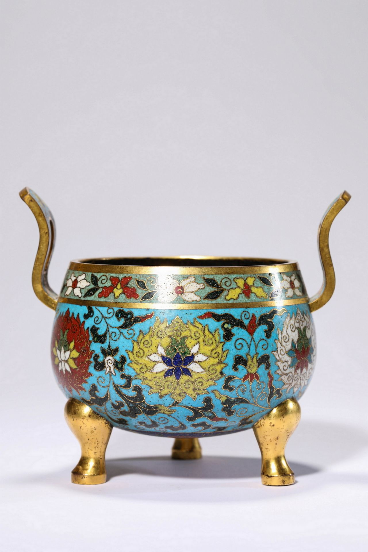 FINE CHINESE CLOISONNE, 17TH/18TH Century Pr.  Collection of NARA private gallary.  - Bild 4 aus 7