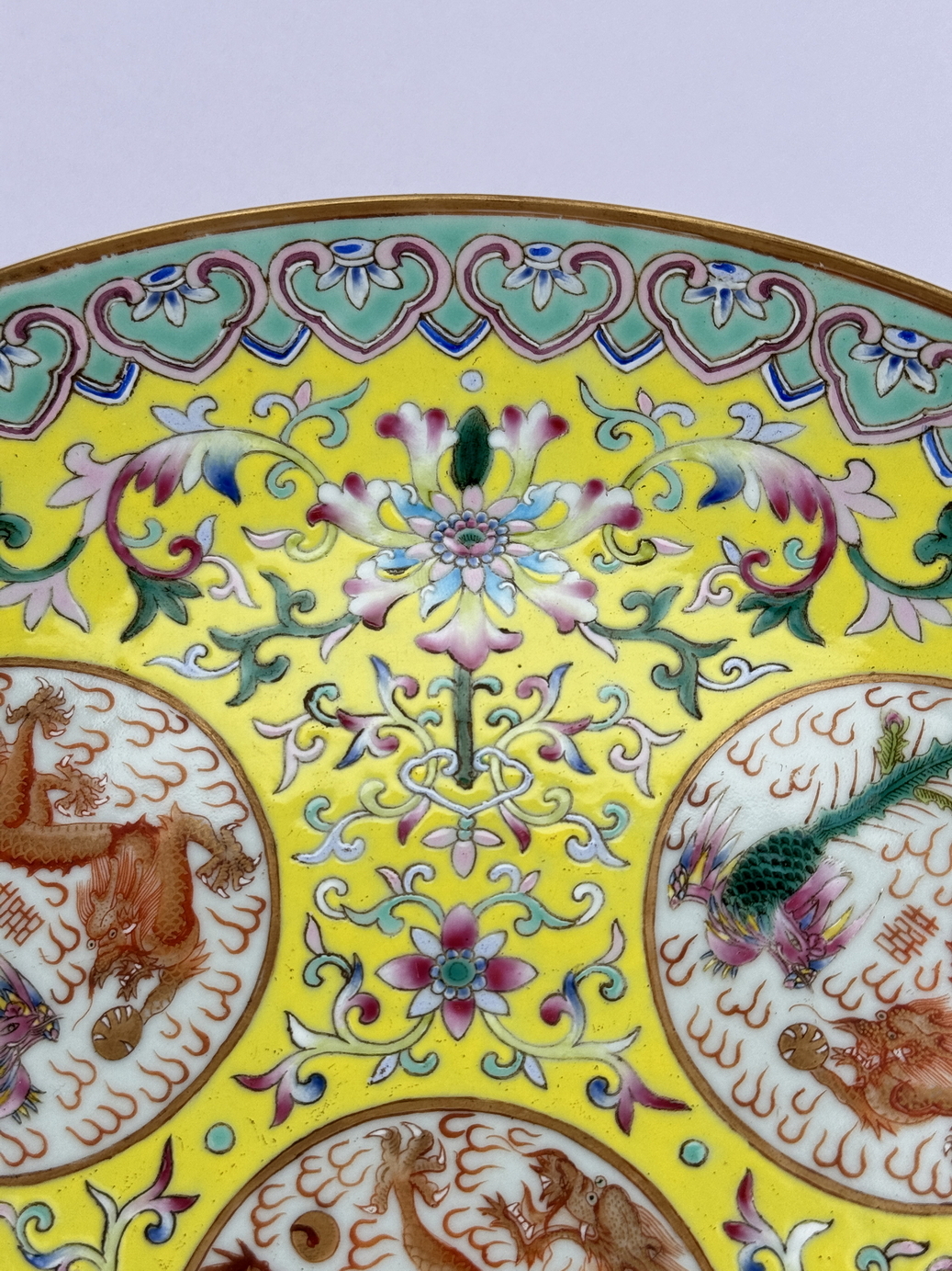 A Chinese Famille Rose dish, 19TH/20TH Century Pr.  - Image 4 of 5