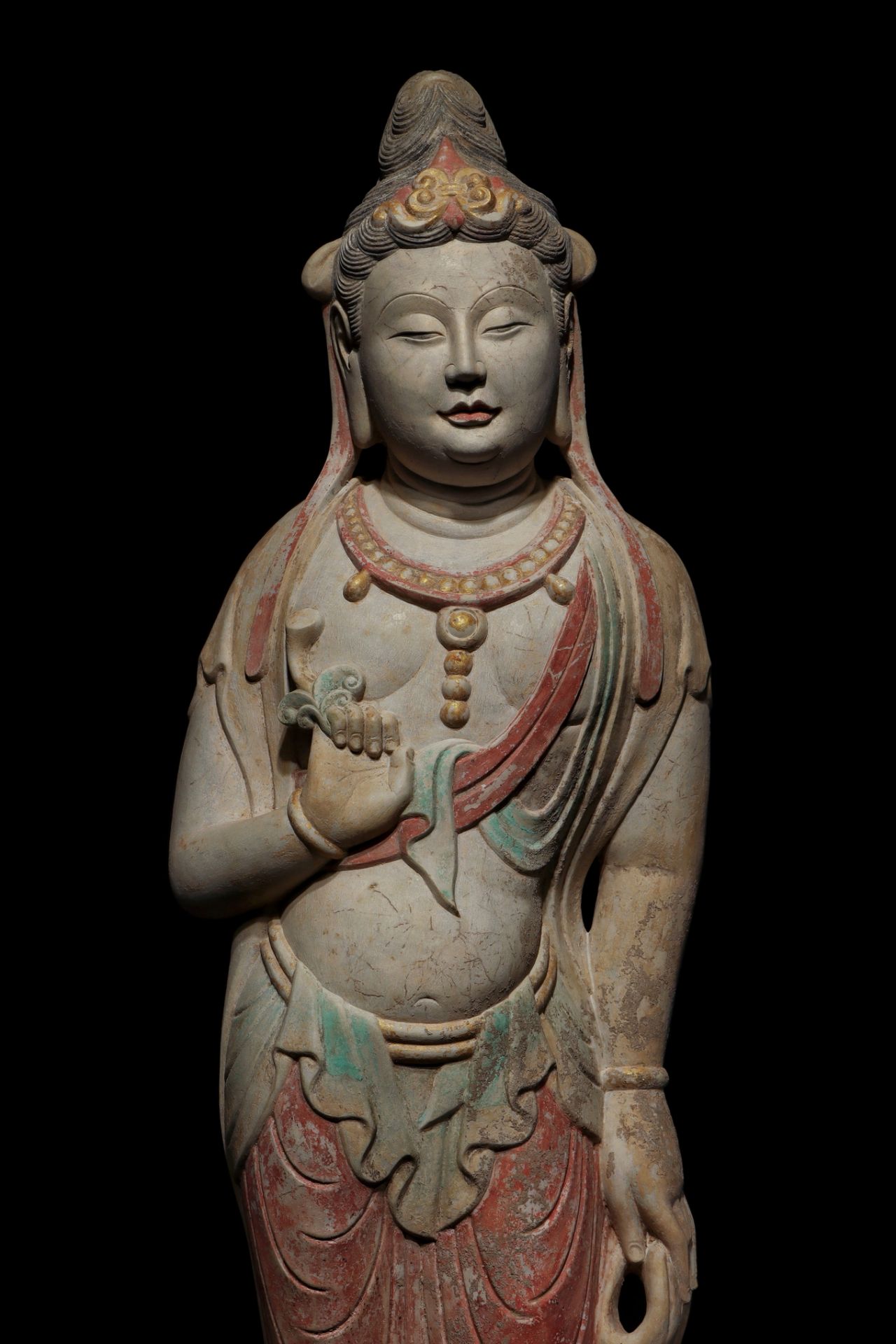 A Chinese stone sculpture, 14TH Century earlier Pr. Collection of NARA private gallary. - Bild 4 aus 9