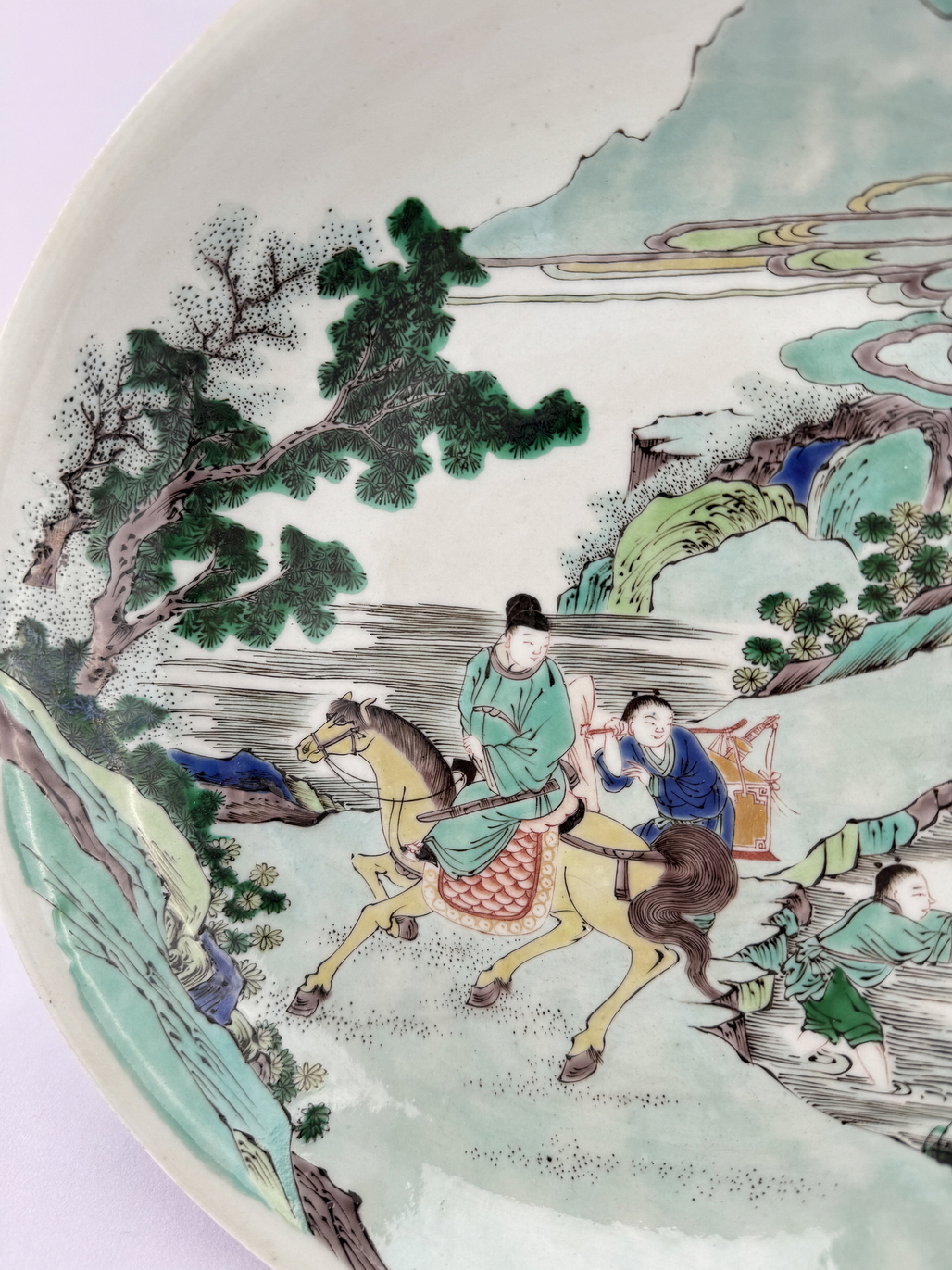 A Chinese Famille Rose dish, 17TH/18TH Century Pr. - Image 2 of 7