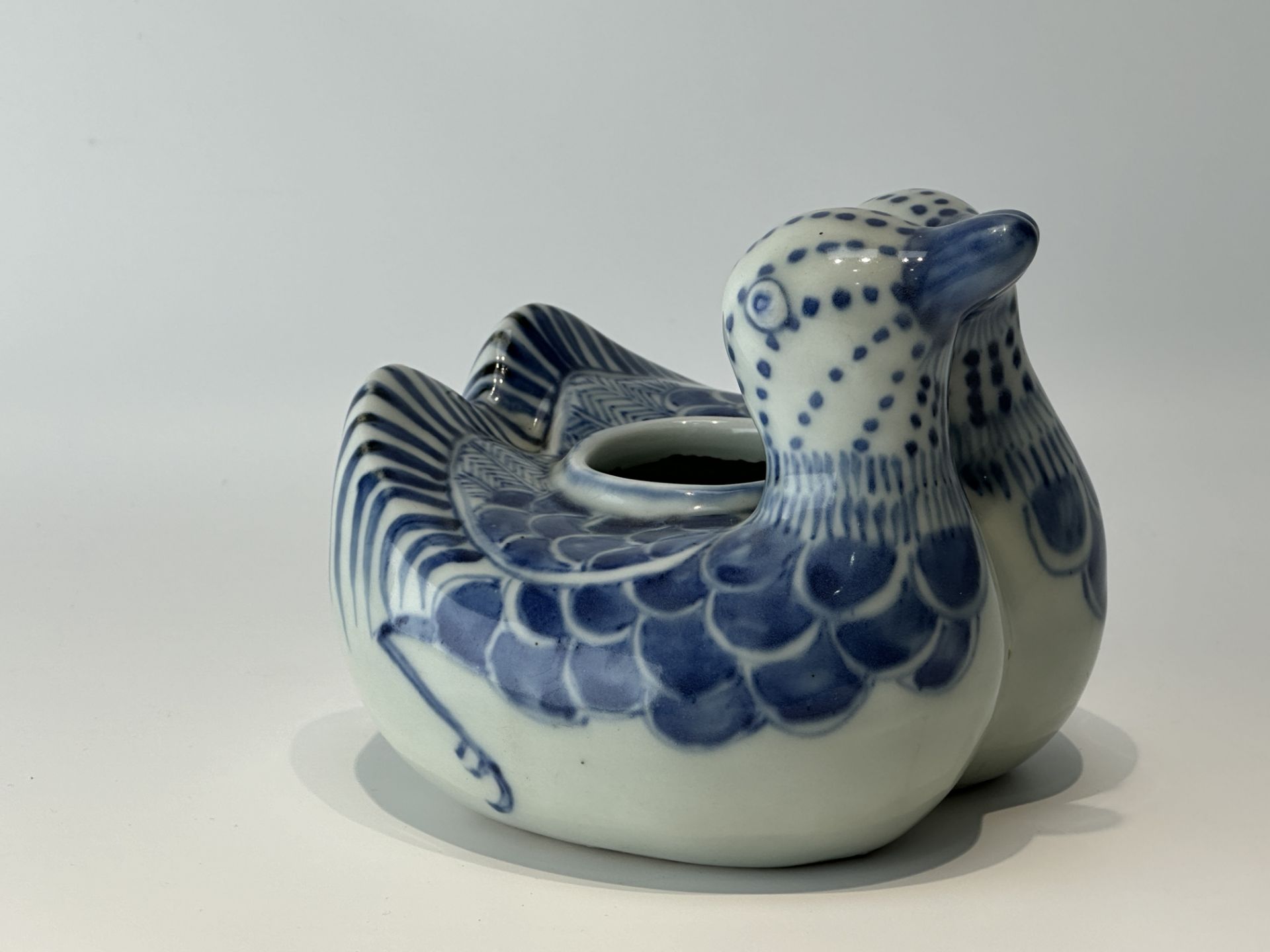 A Chinese Blue&White water pot, 17TH/18TH Century Pr. 