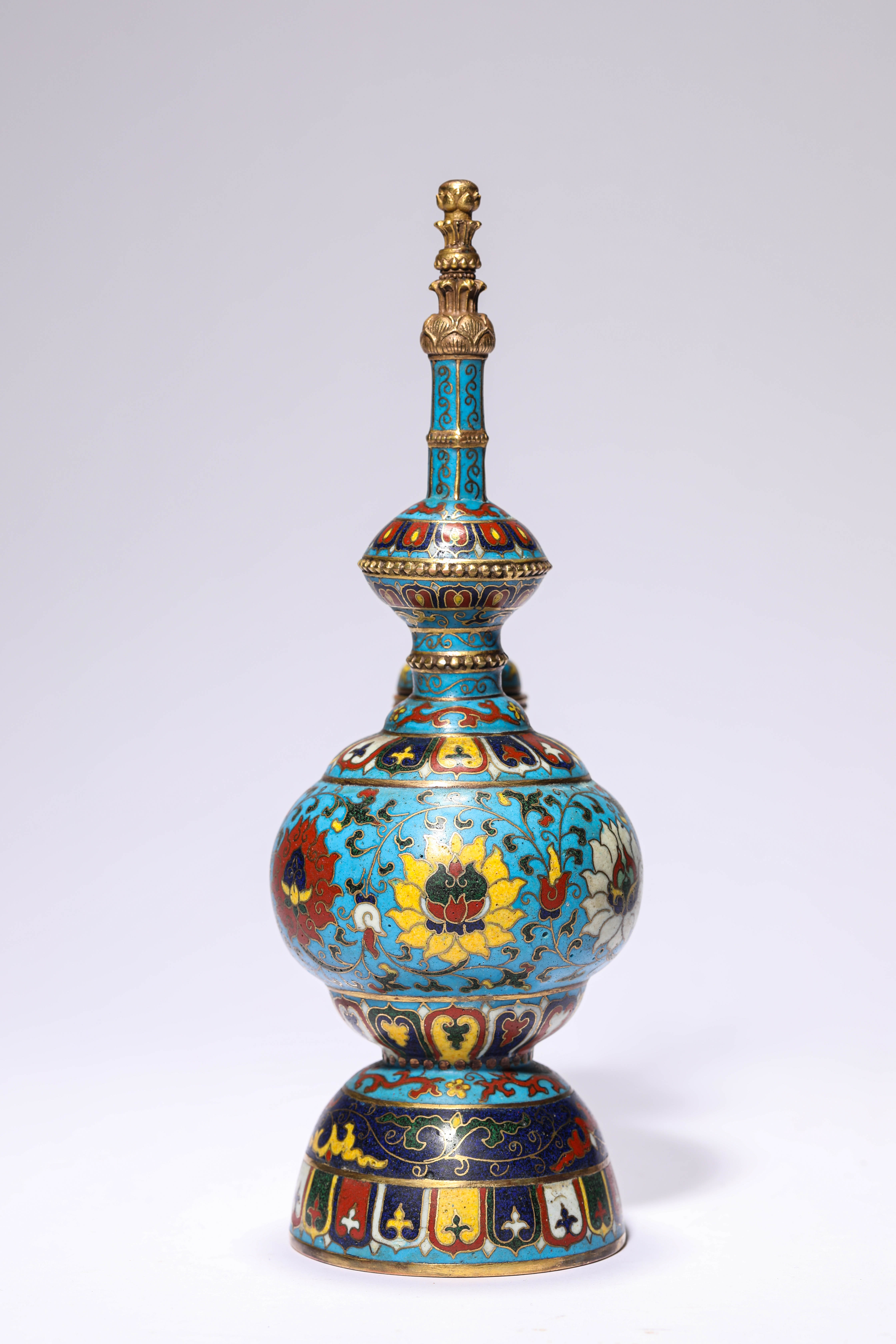 FINE CHINESE CLOISONNE, 17TH/18TH Century Pr.  Collection of NARA private gallary.  - Image 5 of 6