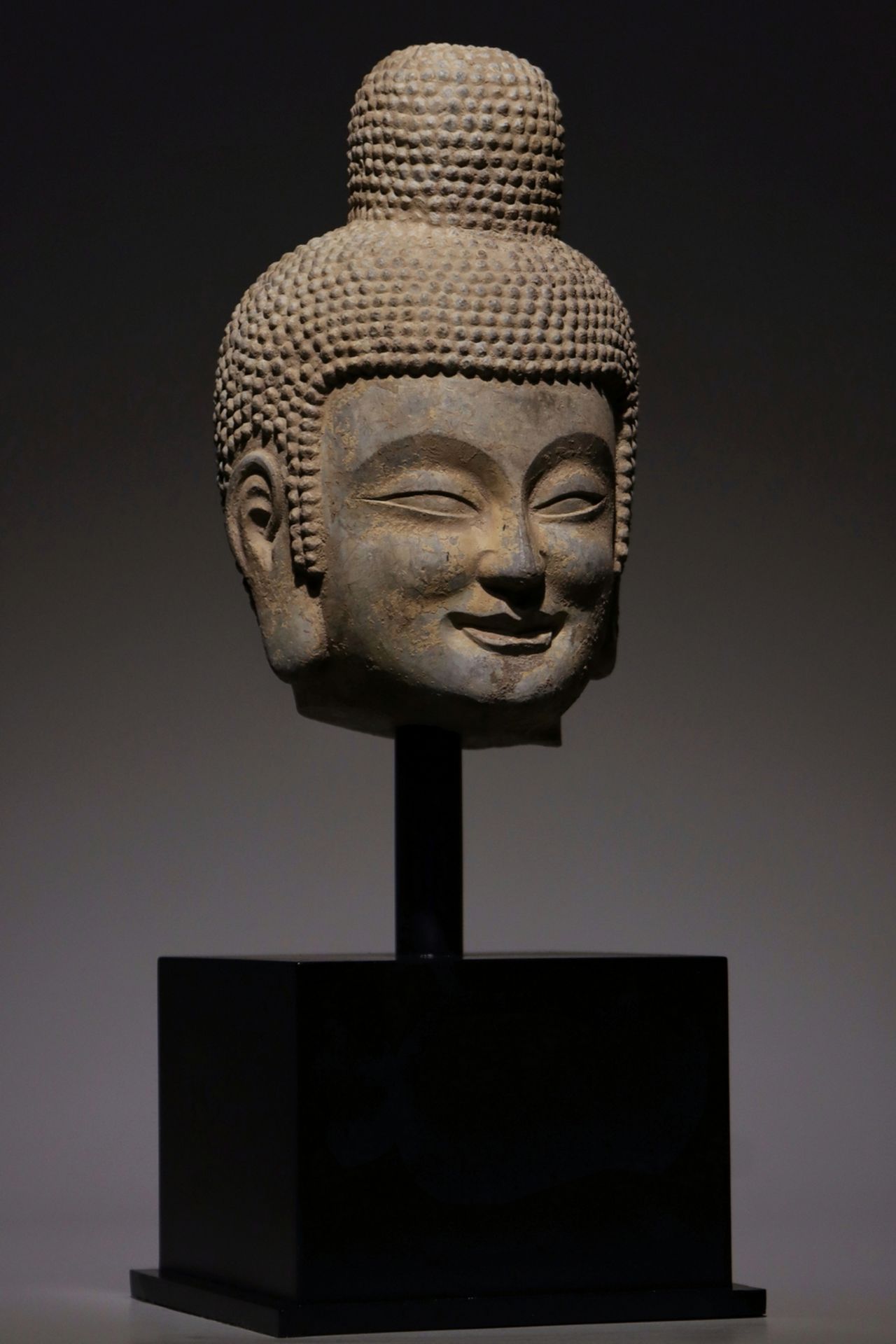 A Chinese stone sculpture, 14TH Century earlier Pr. Collection of NARA private gallary.