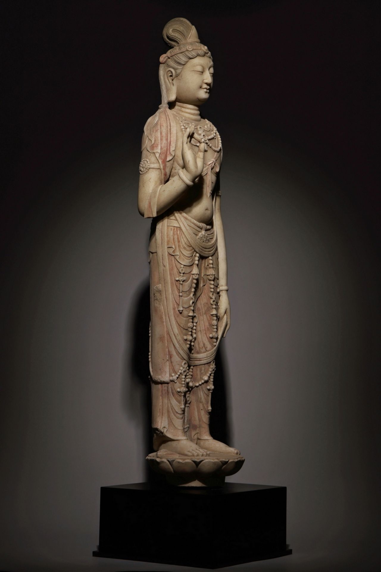 A Chinese stone sculpture, 14TH Century earlier Pr. Collection of NARA private gallary. - Bild 2 aus 9