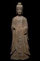 A Chinese stone sculpture, 14TH Century earlier Pr. Collection of NARA private gallary.