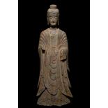 A Chinese stone sculpture, 14TH Century earlier Pr. Collection of NARA private gallary.