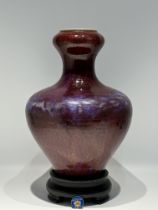 A Chinese red vase, 18TH/19TH Century Pr.