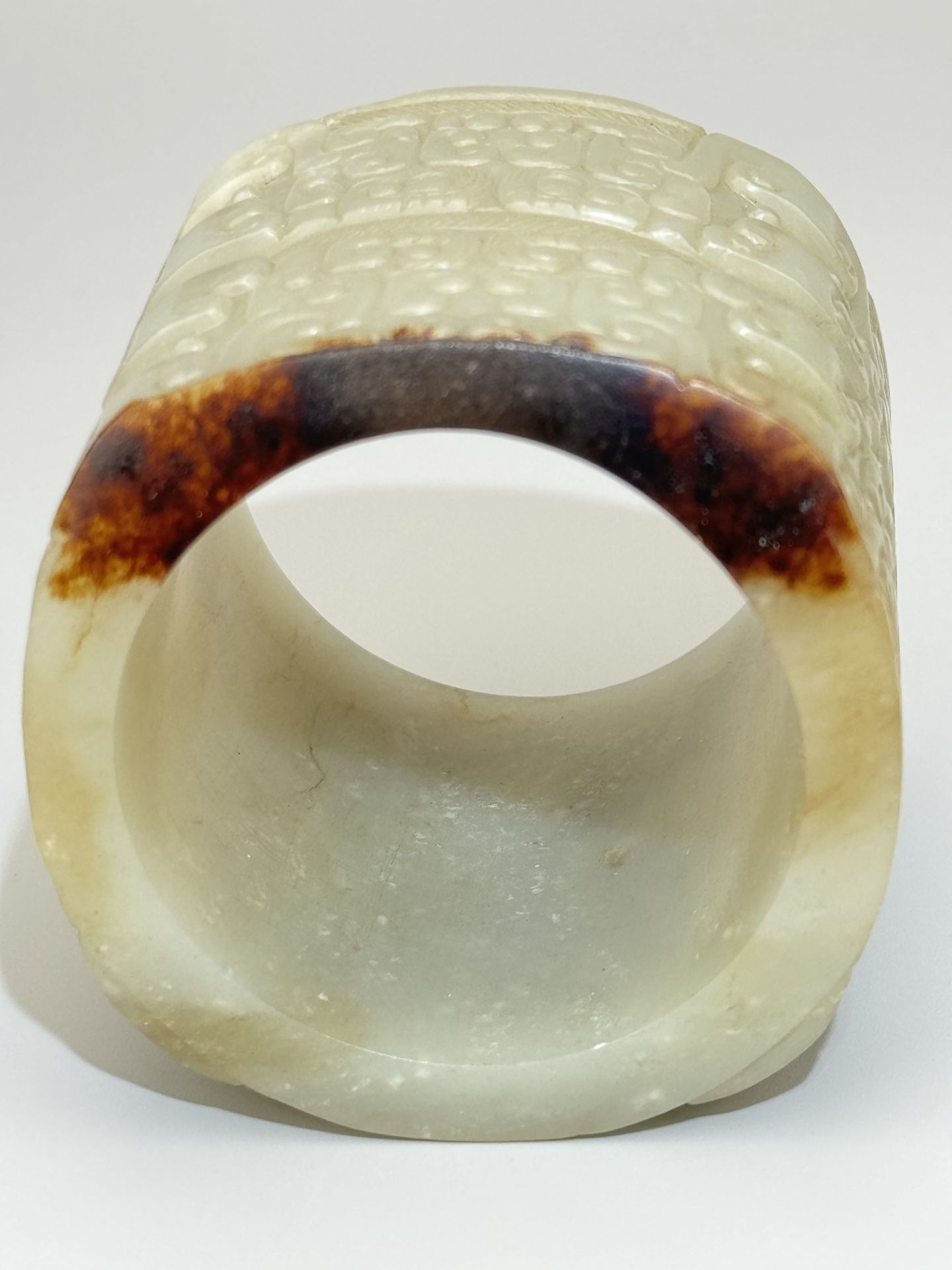 A Chinese jade ornament, 13TH/16TH Century Pr.Collection of NARA private gallary.  - Bild 5 aus 12