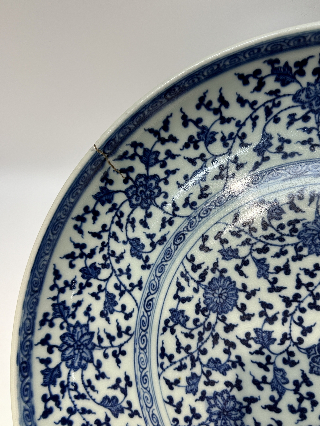 A Chinese Blue&White dish, 17TH/18TH Century Pr.  - Image 5 of 11