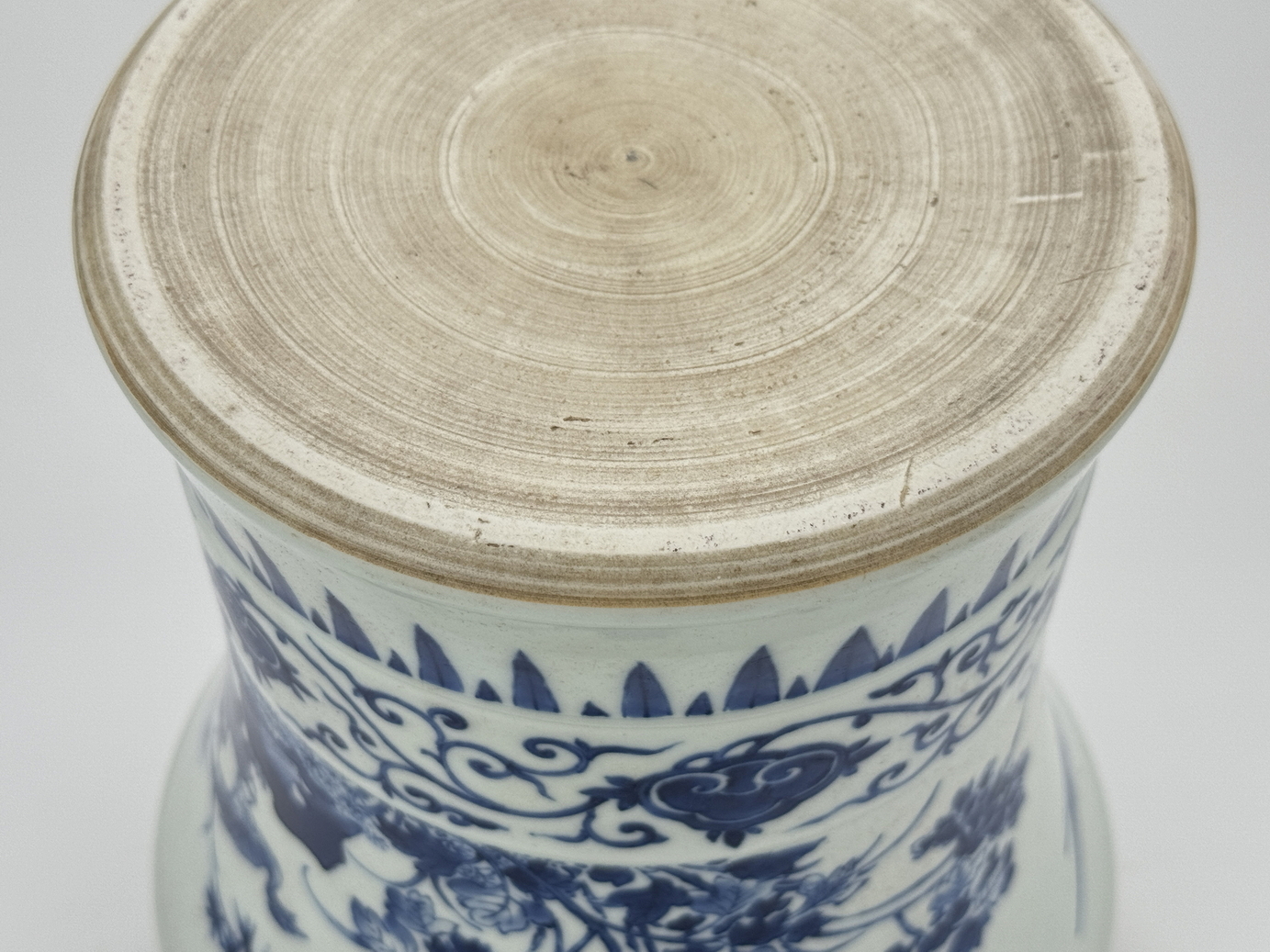 A Chinese Blue&White brush pot, 16TH/17TH Century Pr.  - Image 11 of 11