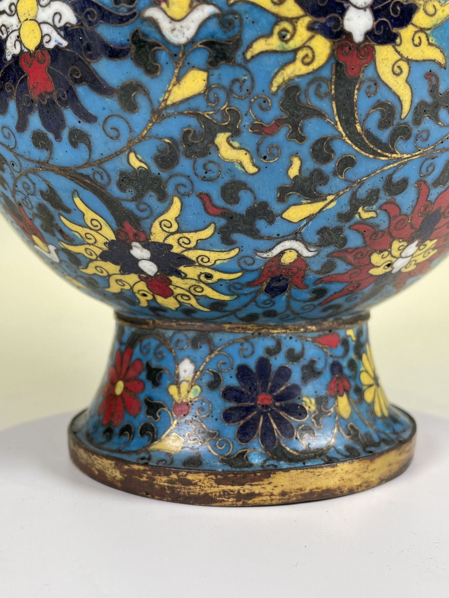 FINE CHINESE CLOISONNE, 17TH/18TH Century Pr.  Collection of NARA private gallary.  - Image 3 of 6