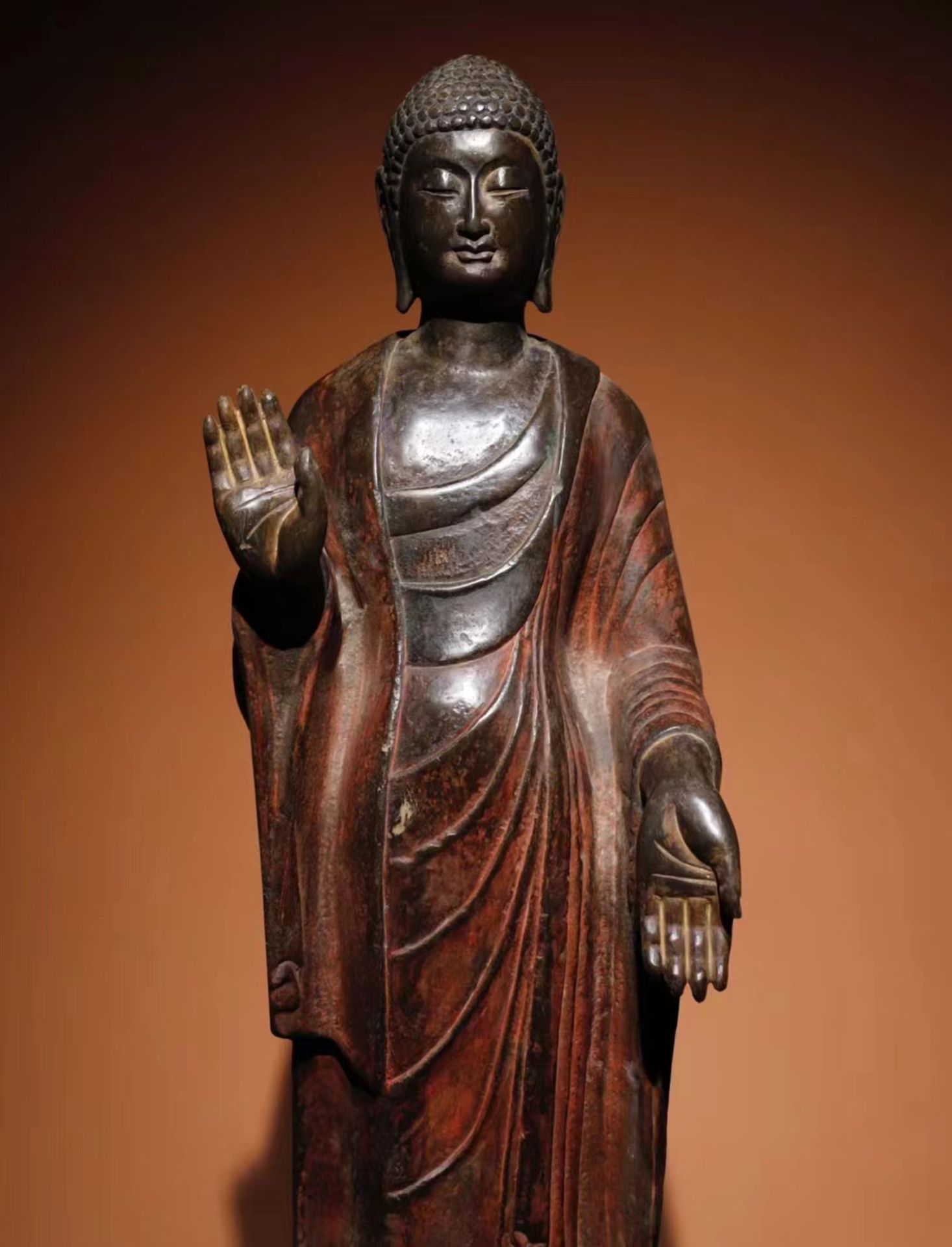 A Chinese stone sculpture, 14TH Century earlier Pr. Collection of NARA private gallary. - Image 4 of 10