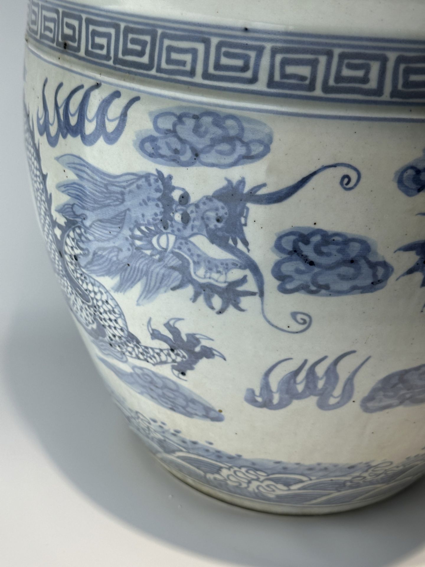 A Chinese Blue&White jar, 20TH Century. - Bild 4 aus 14