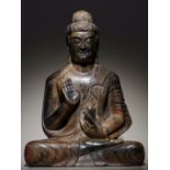 A Chinese stone sculpture, 14TH Century earlier Pr. Collection of NARA private gallary.