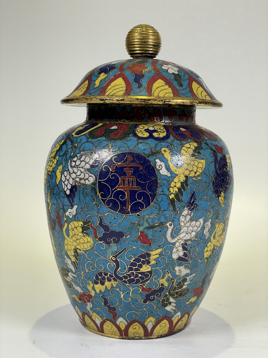 FINE CHINESE CLOISONNE, 17TH/21TH Century Pr.  Collection of NARA private gallary. - Image 4 of 10