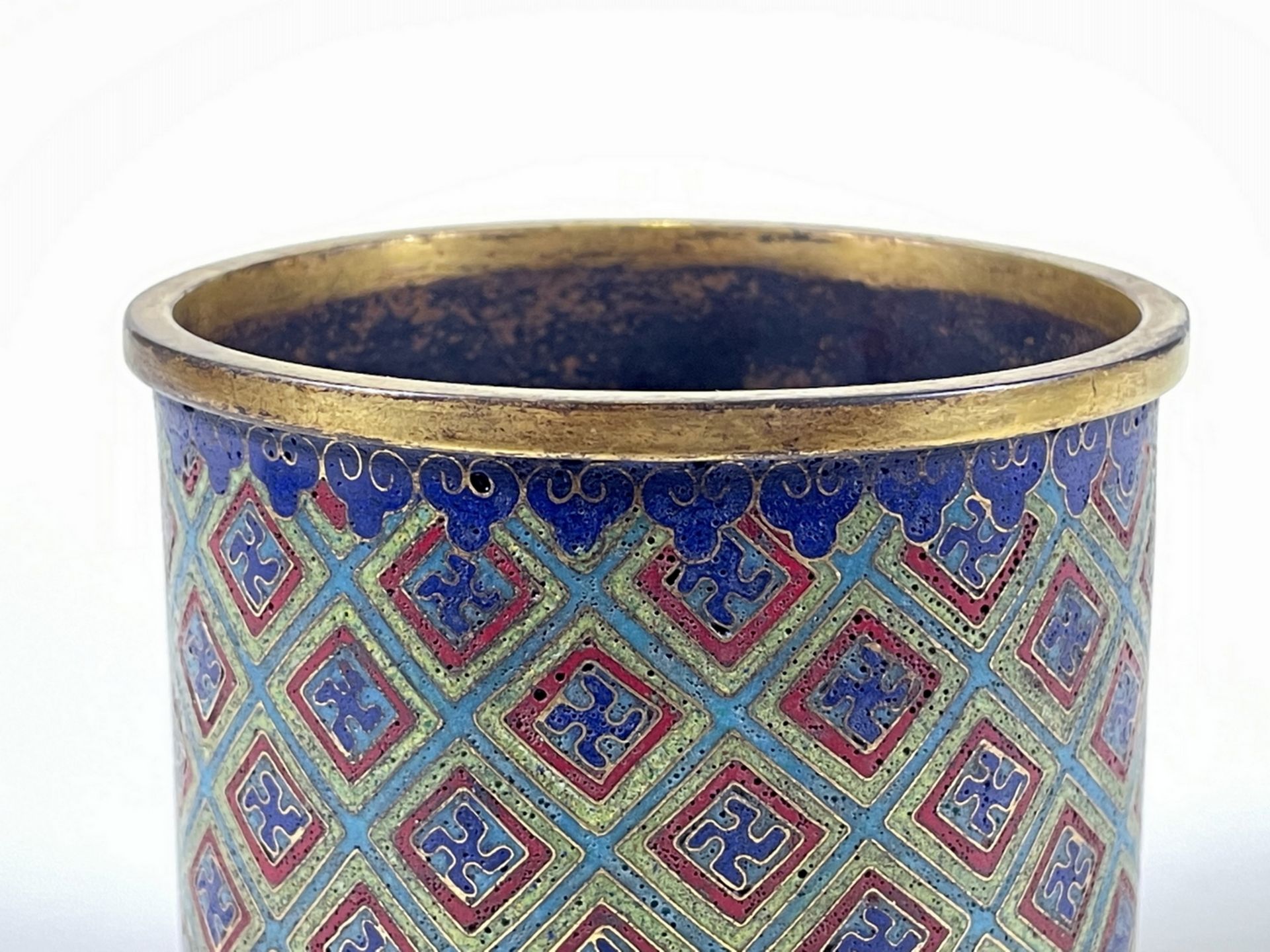 FINE CHINESE CLOISONNE, 18TH/19TH Century Pr. Collection of NARA private gallary.  - Image 10 of 11