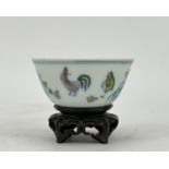 A Chinese DOUCAI cup, 17TH/18TH Century Pr. 